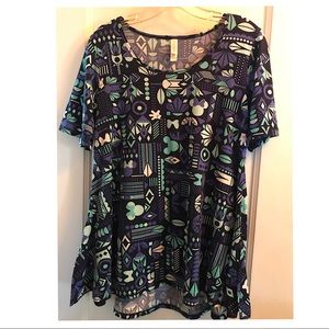 Lularoe Disney Perfect T Small Mickey Minnie Mouse